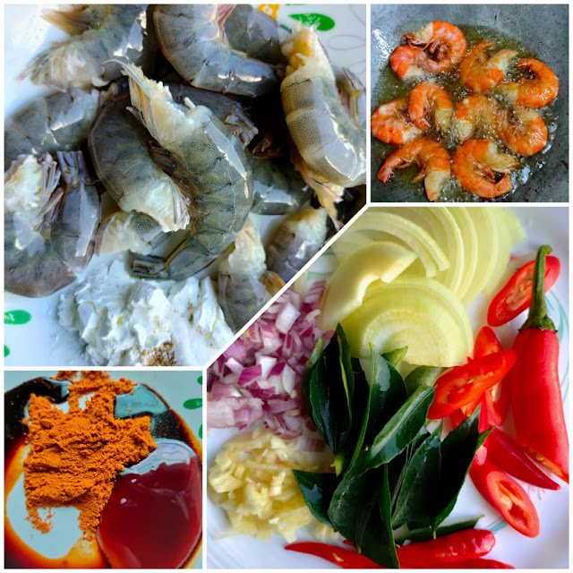 Udang Masak kam Heong