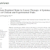 Água esgotada com deutério na terapia do câncer: uma revisão sistemática de ensaios clínicos e experimentais