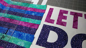 Strip pieced borders