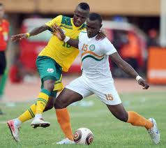 Match football Niger vs Afrique du Sud