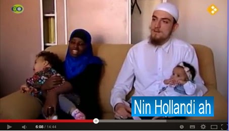 VIDEO: Nin u dhashay Holland oo qaatay diinta Islaamka guursaday ne Gabar Somali