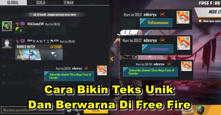 Kode Warna Free Fire