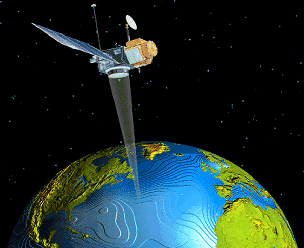 Satellites Around The Earth. their way around New York