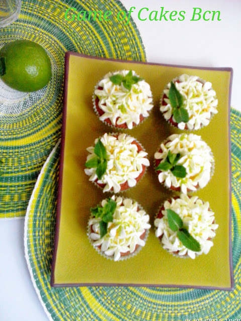 Cupcakes de Mojito