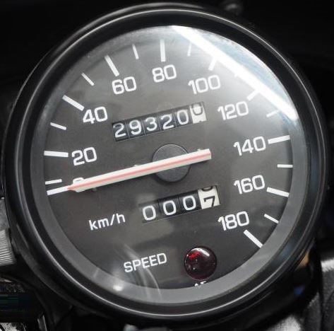 Yamaha TDR 250 speedometer