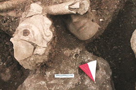 Ancient skeleton mask discovered in Turkey
