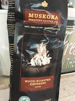 Muskoka Coffee Roaster's wood fired espresso coffee, Muskoka, Ontario, Canada