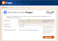 mendaftar blogger