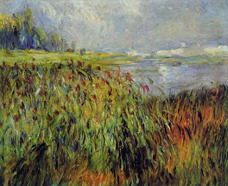Bulrushes on the Banks of the Seine, 1874