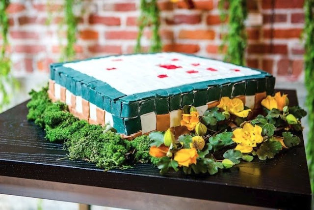 A Wedding inspired from Minecraft Game