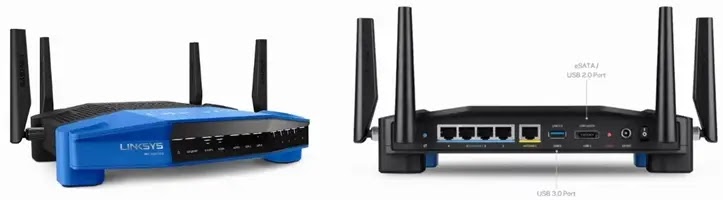 home wireless router example