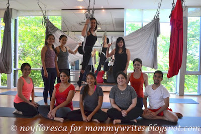 Experiences of a First Time Student in AntiGravity Aerial Yoga Class