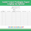 Contoh Format Pembagian Raport Lengkap Dan Optimal