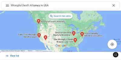 Wrongful Death Attorney office in us