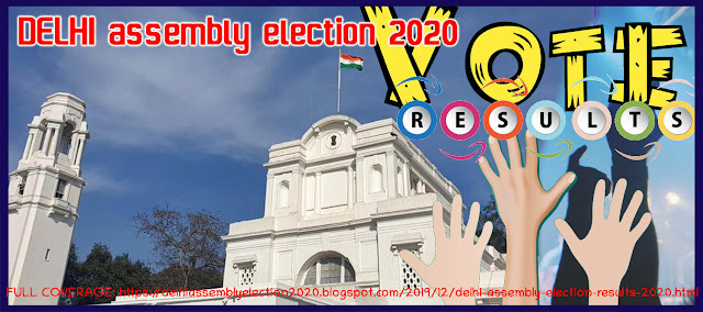 Delhi Legislative Assembly election results 2020 image