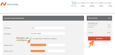  Jika anda hingga ke blog ini dan sedang membacanya sekarang Mau Tau? Cara Sewa / Daftar Domain Di Namecheap.Com