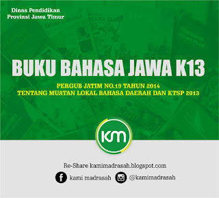 Download Buku Bahasa Jawa K13 SD/MI, SMP/MTs, SMA/MA