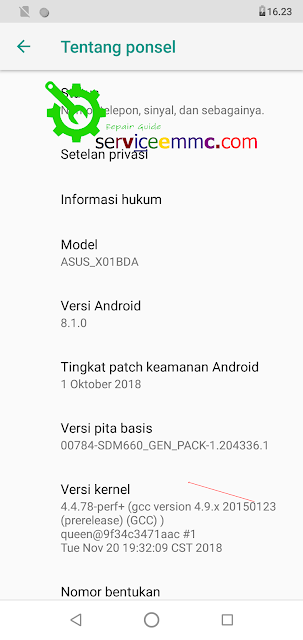 Tutorial Ganti ic eMMC/eMCP ASUS_X01B(ZB630KL,ZB631KL) Langsung On