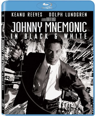 Johnny Mnemonic In Black And White Bluray