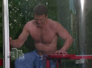 Travis Stork Shirtless on The Doctors 20100312