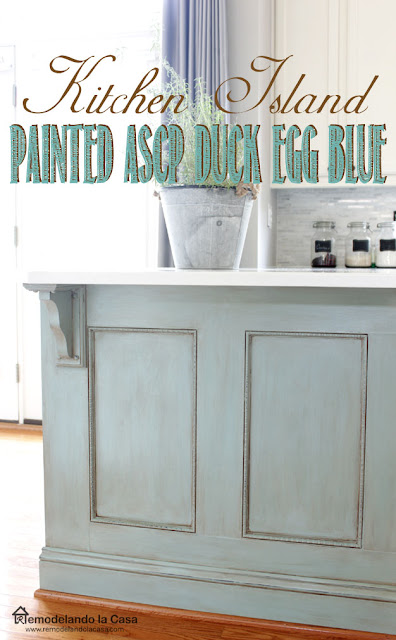 How to glaze kitchen cabinets to give them an old look.