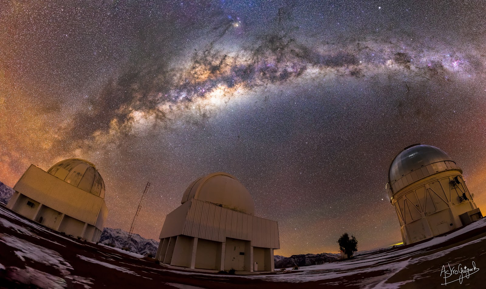 Les Yeux des Astronomes [Panorama]