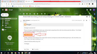 Contoh gambar undangan di gmail