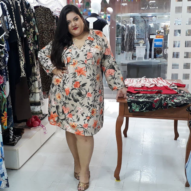 moda plus size com estilo