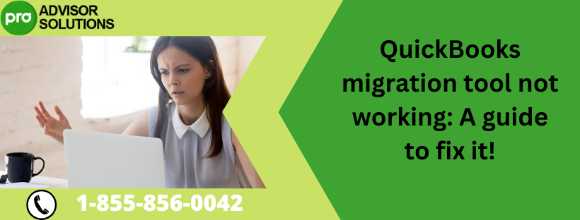 QuickBooks migration tool not working