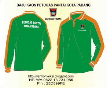 BAJU KAOS LAPANGAN PENJAGA PANTAI PADANG