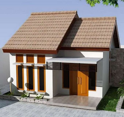 desain rumah kecil sederhana terbaru 