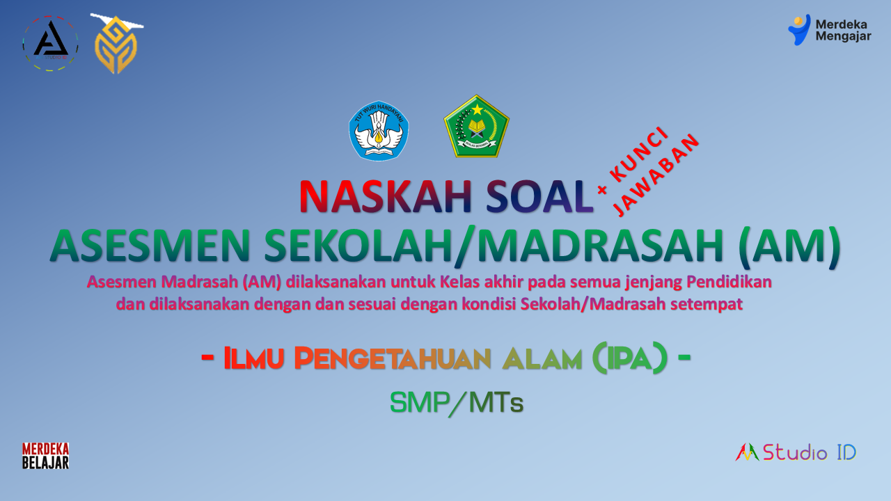 Soal IPA SMP/MTs - Asesmen Madrasah 2023 + Kunci Jawaban