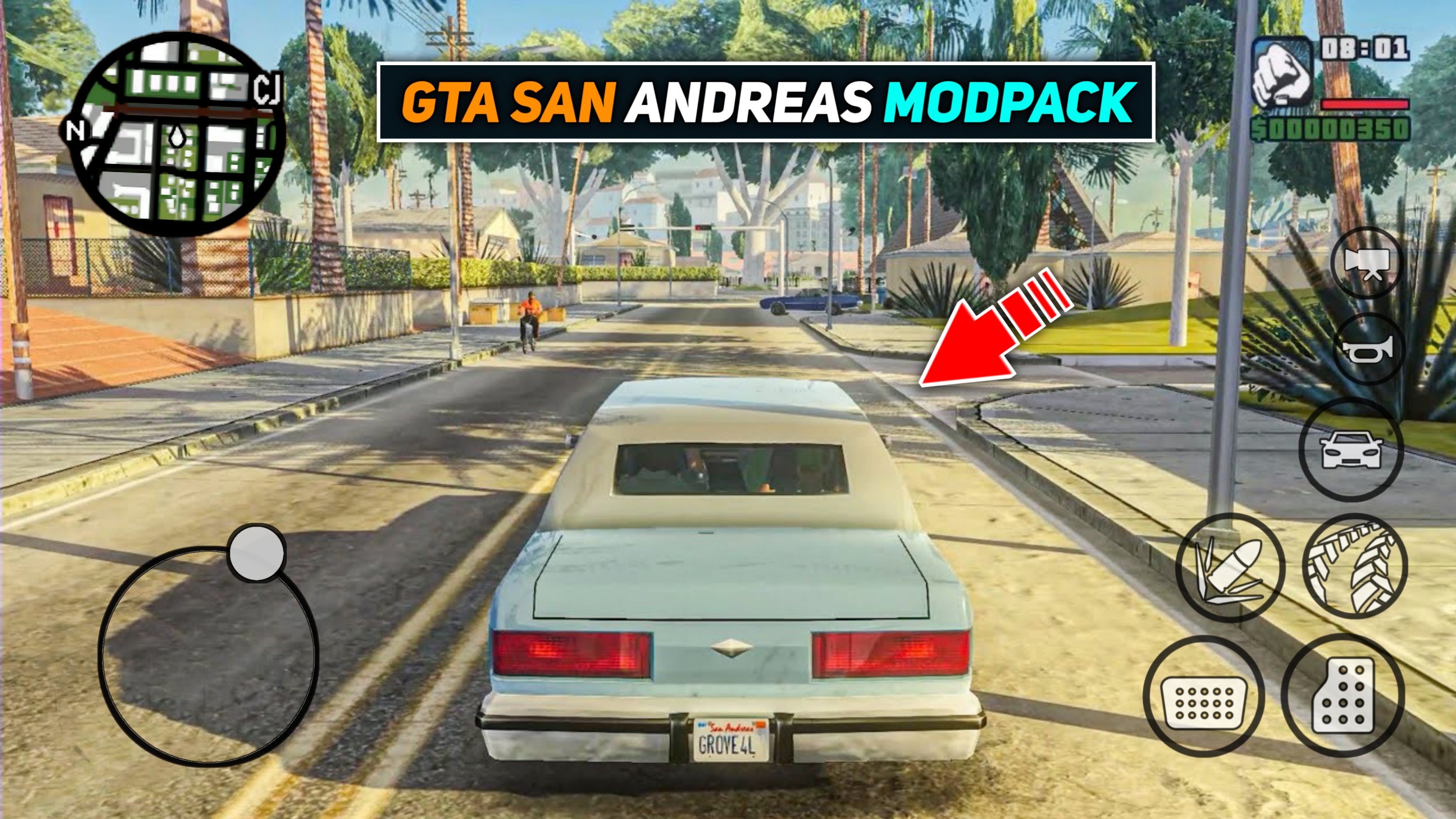 🎮 Best Ever GTA San Andreas Mod with High Graphics,All mission skipped and  All Cheats 🤑 Mediafire 