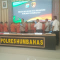 Polres Humbahas berhasil Ungkap 6 Kasus Selama Periode Mei Sampai Juni 2023