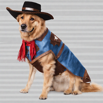 cowboy dog costume, halloween dog costumes