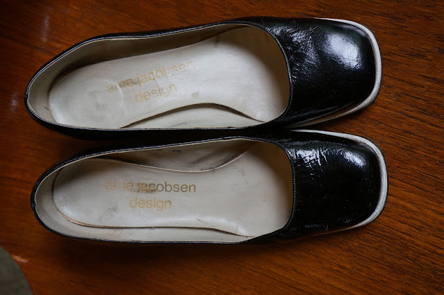 vintage shoes arne jacobsen design