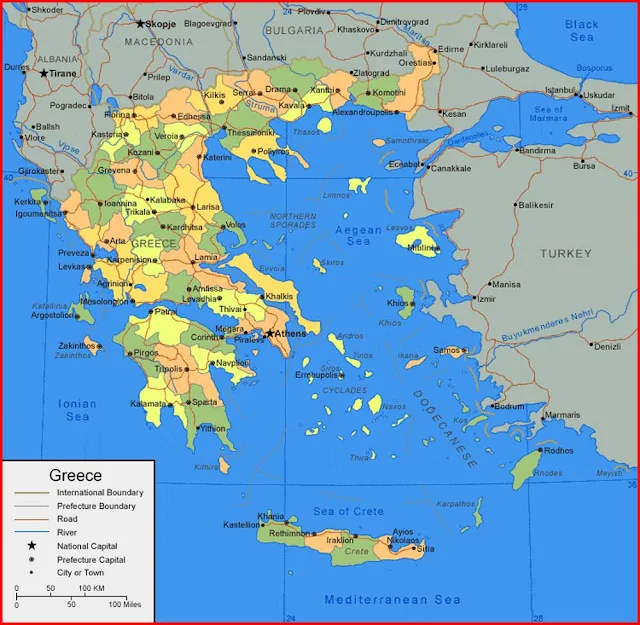 image: Greece Map High Resolution