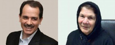 Mohammad Ali Taheri and his mother Ezzatolmoluk