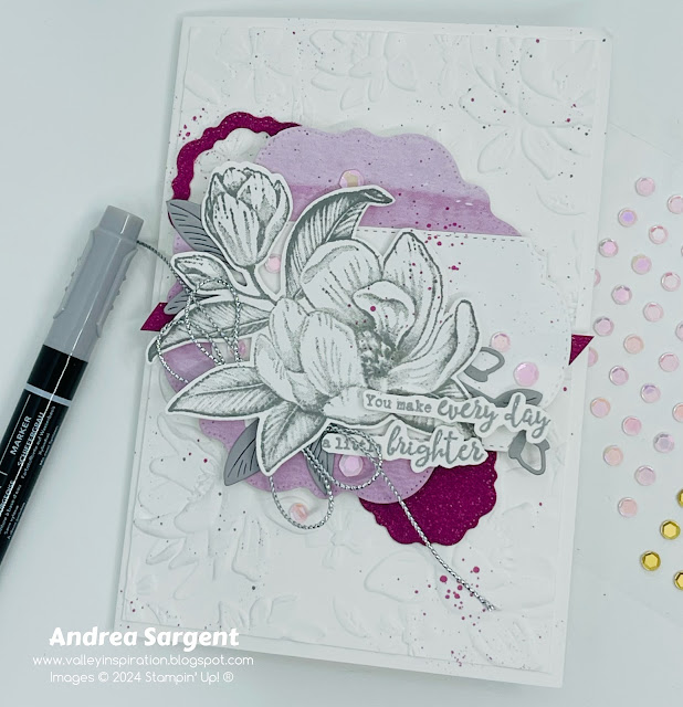 Creating gorgeous Smoky Slate Magnolia Mood cards is a wonderful way to show someone how much you appreciate them.
