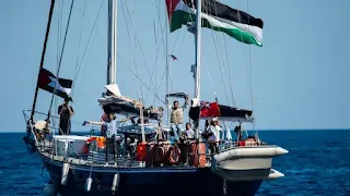 Israel transfers Greta Thunberg and other activists on board the Madeleine to Ben Gurion Airport for deportation.