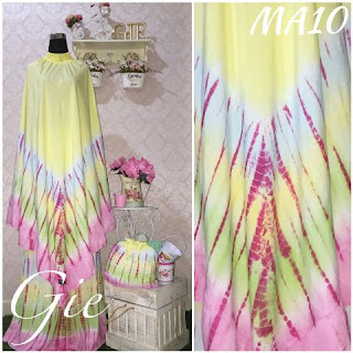 Mukena Tanpa Kepala, Mukena Ponco, Ponco Bali, Ponco Tie Dye