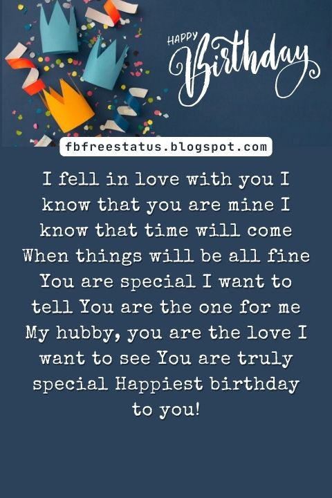 Birthday Wishes For Husband