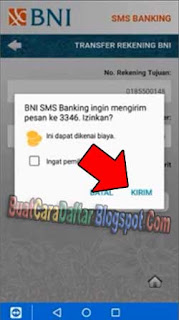 format sms banking bni