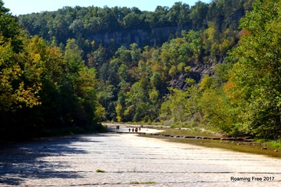 Dry riverbed