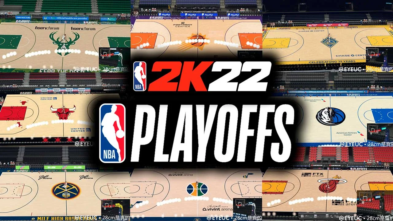 NBA 2K22 2022 Playoffs Courts 4K