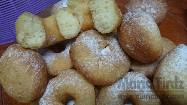 RESEPI DONUT GEBU DAN LEMBUT ALA BIG APPLE TANPA DIULI!