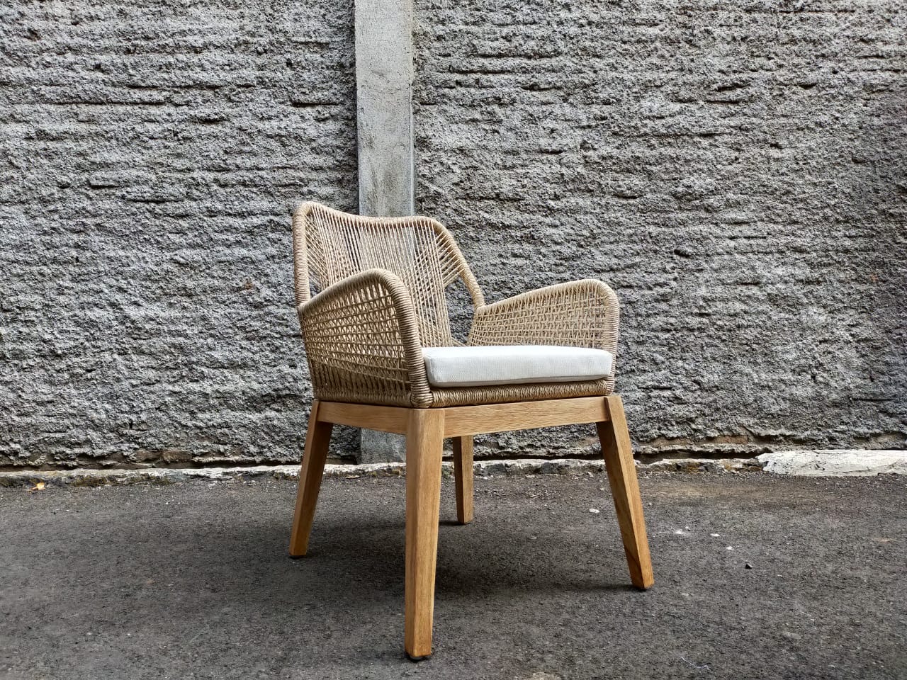 Wicker Dressing Chair   Jepara  Wood Furniture