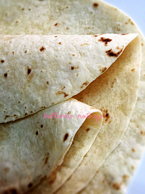 Prata Wraps With Chicken Floss