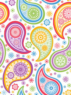 Paisley Free Printable Image.