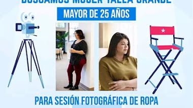 BOGOTÁ: Se busca MUJER TALLA GRANDE mayor de 25 años para PUBLICIDAD